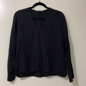 Zara black blouse